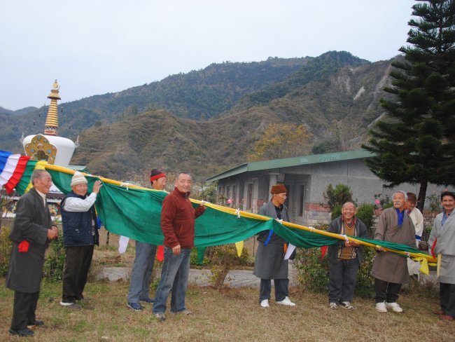 Losarfeier Tibetersiedlung Rajpur